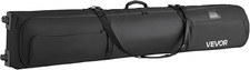 Ski Roller Bag, Padded Snowboard Bag with Wheels for Air Travel, 600D Waterproof