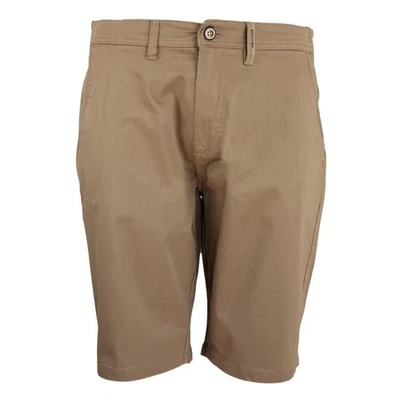 No Excess Herren Stretch Chino Shorts Regular Fit braun 318190406SN 044 taupe - Bild 1 von 4