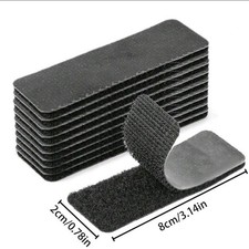 30pcs Self Adhesive Hook And Loop Strips, Heavy Duty Sticky Back Tape Fastener.