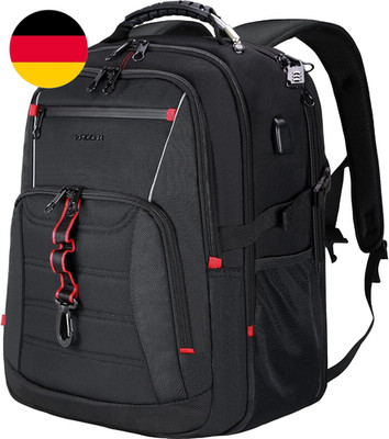 KROSER Laptop Rucksack Herren Für 18.4 Zoll Laptop, Reiserucksack Multifunktion 