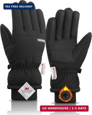 Kids Winter Ski Gloves: 3M 100 Waterproof Snow Gloves for Boy Girl, Wa