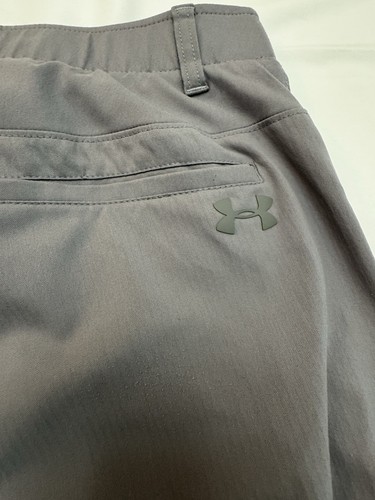 Under Armour Match Play Golf Pants Men's Size 30x32 Gray Performance Casual - Picture 4 of 9
