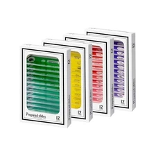 48pc Microscope Specimen Slides, Labeled & Protected for Long,Term Use