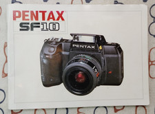 Vintage 1988 Pentax SF10 Camera Instructional Manual Booklet