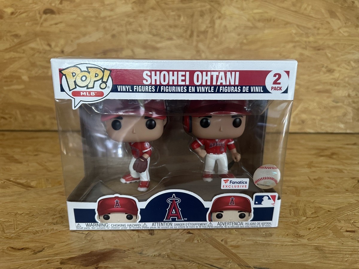 Funko Pop! Vinyl Shohei Ohtani MLB Figure 2-Pack Fanatics