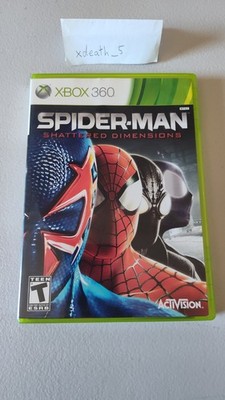 Spider-Man: Shattered Dimensions Xbox 360 2010 Complete - Scratched Tested Works