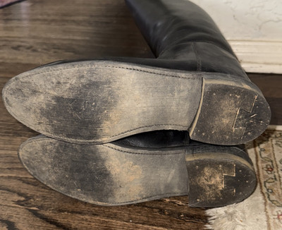 Robe mi-mollet Effingham Bond Boot Company taille 9 grande botte d