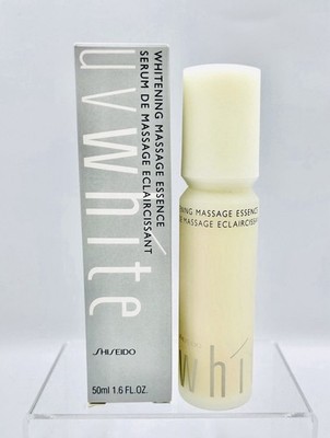Shiseido UV White Whitening Massage Essence Serum 1.6 oz 50ml JAPAN NIB & Sealed