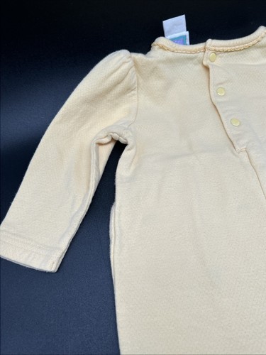 Vintage Little Me Romper Yellow Floral Embroidered One Piece Baby 6-9M? - Picture 11 of 14