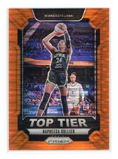 Napheesa Collier 2024 Panini Prizm WNBA #9 Top Tier /75 Orange Pulsar MN Lynx