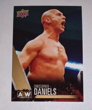 Christopher Daniels 2021 Upper Deck AEW #44 Gold Parallel SCU