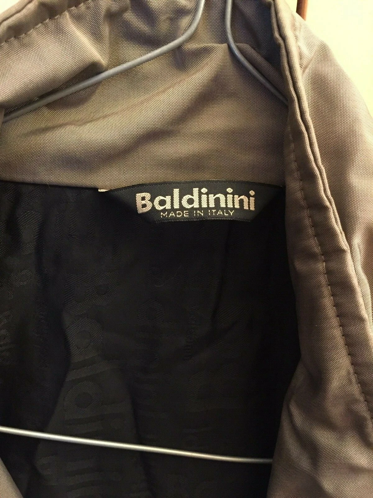 BALDININI MEN'S LUXURY BEIGE PADDED HOOD JACKET ORIGINAL 54 IT - product detail image 5