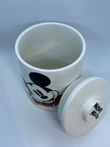 Disney Mickey Mouse Keramik Keksdose Dose mit Deckel 6" 2023 SCHNELLER VERSAND - Bild 5 von 5
