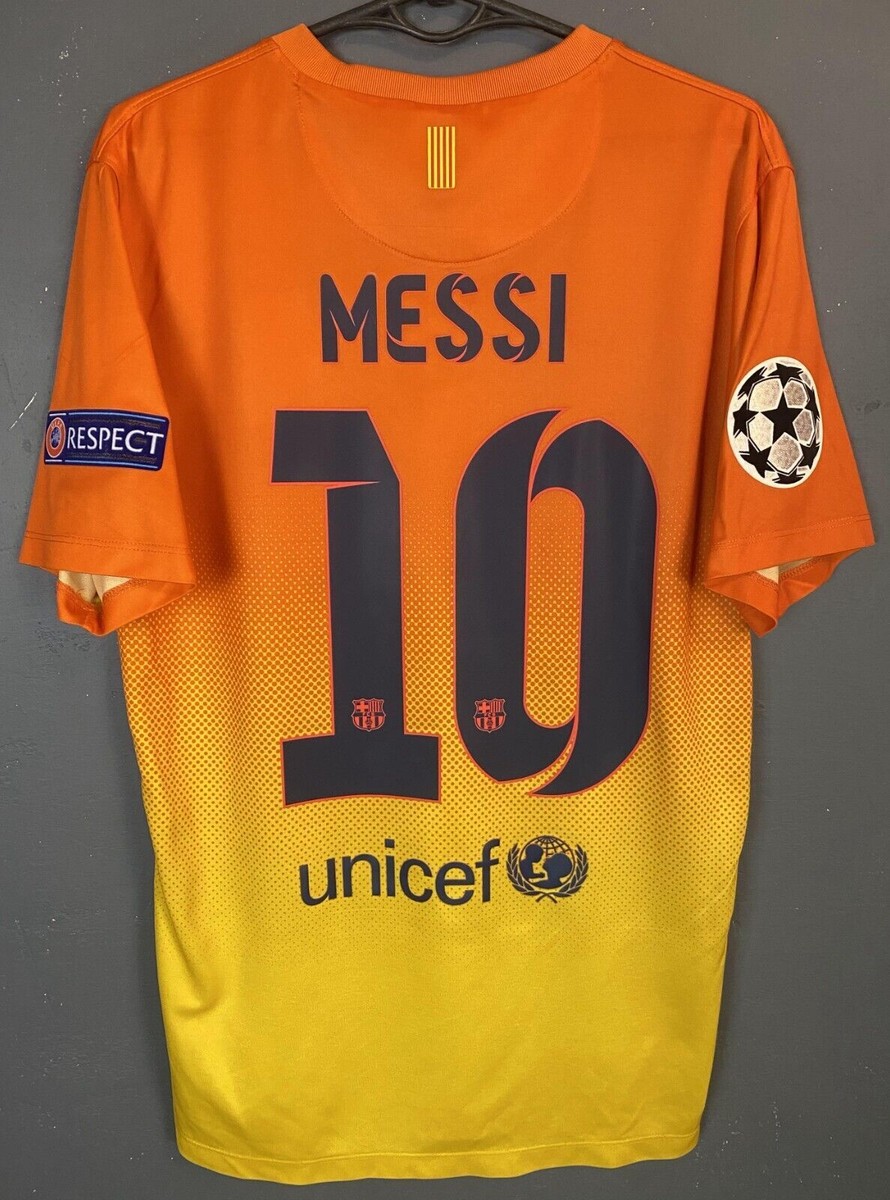 2012/13【AUTHENTIC】Messi #10 , XL 2012-13 Barcelona Home L/S Shirt Messi #10 (XL)