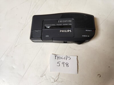 Philips Executive Professional Pocket Memo 598 Voice Recorder