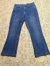 Lee Relaxed Bootcut Womens Jeans Designer Blue Sz. 8 Ladies Casual Western Wear