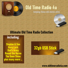 Massive Collection of UK Old Time Radio Shows 100s hours on 32gb USB Flash Drive