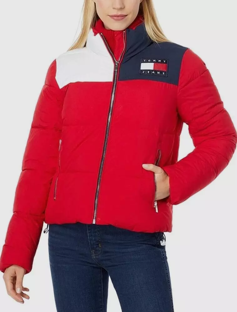 Tommy jeans top puffer jacket women's