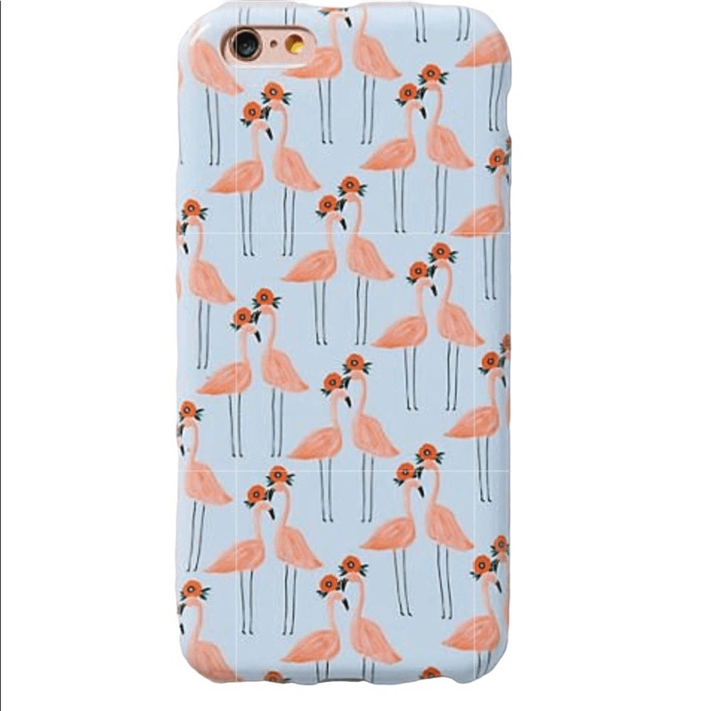 Anthropologie Kendra Dandy Artist Flamingos IPhone Case 6/6s Floral - NEW Anthropologie Kendra Dandy Artist Flamingos IPhone Case 6/6s Floral - NEW