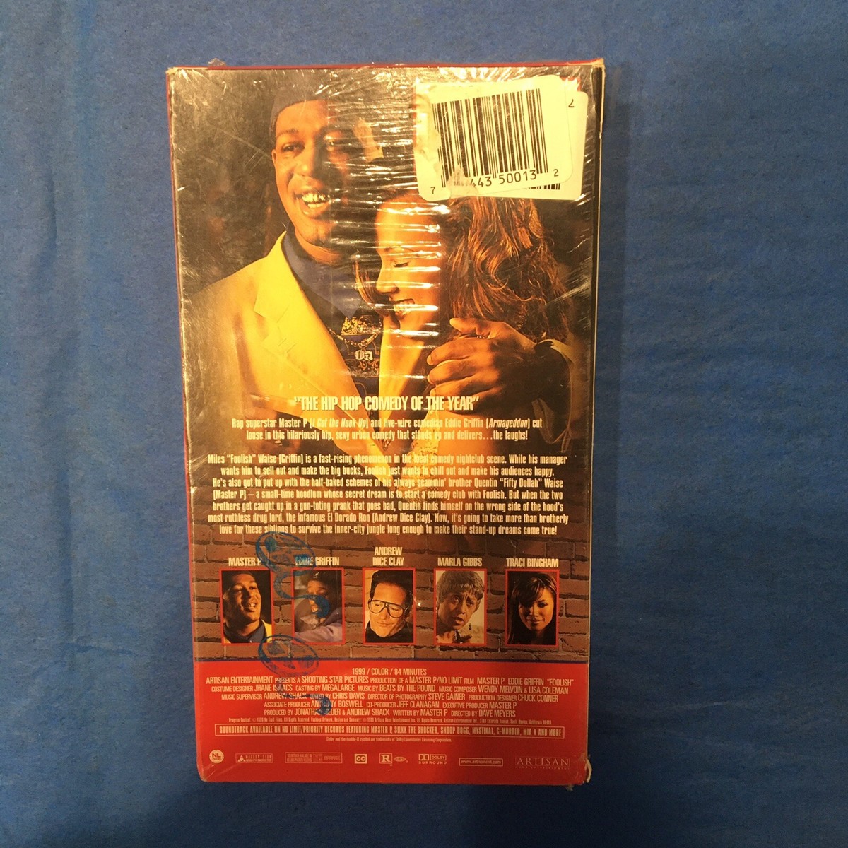 Foolish VHS Tape Master P Movie Eddie Griffin Film Comedy Factory