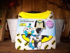 BATMAN TODDLER BOYS 2 PIECE SLEEPWEAR SET SIZE 12 MONTHS KIDS CARTOON PAJAMAS