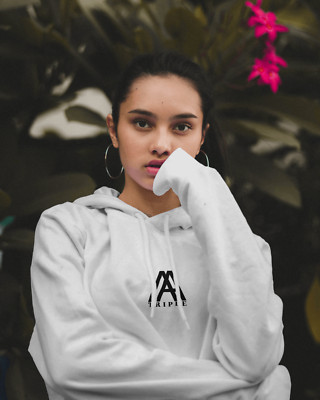 Damen-Hoodies Triple A Logo Mädchen perfektes Geschenk Streatwear Neuheit normale Passform