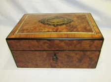 NAPOLEON III MARQUETRY 19th century marketry box