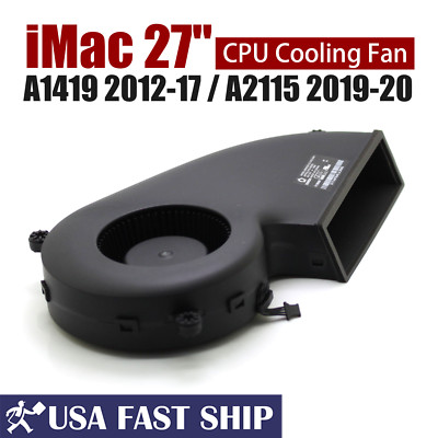 Original CPU Cooling Fan For Apple iMac 27'' A1419 2012 - 2017 / A2115 2019 2020