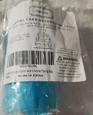 Cake Collar Roll 6" x 315" Silicone Piping Bag and Piping Nozzle Decorating 