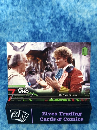 Doctor Who Extraterrestrial Encounters GREEN base SINGLE Non-Sport Trading Card - Picture 121 of 194