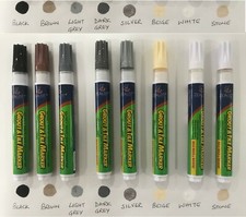 *GROUT PEN* REVIVES & RESTORES TILE GROUT ANTI-MOULD WHITE BLACK GREY SILVER UK
