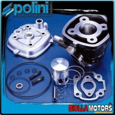 166.0094 CYLINDER KIT POLINI 50CC D.40 YAMAHA AEROX 50 2T H2O dal 2004-> GHISA H
