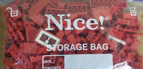 LEGO 1.5 lb+ Lote a granel de ladrillos rojos placas prendedores piezas especiales etc. - Imagen 6 de 6