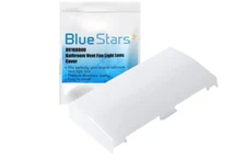 Bathroom Vent Fan Light Lens Cover for Broan Nutone Replacement Part White