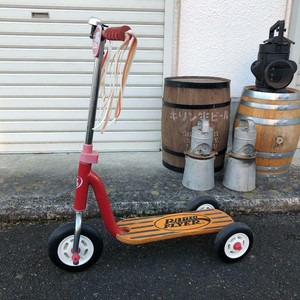 radio flyer wooden scooter