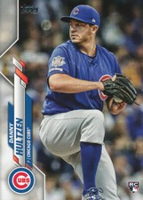 Danny Hultzen 2020 Topps Series 1 #103 Chicago Cubs RC Rookie Baseball Card