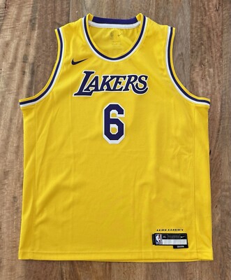 Los Angeles LA Lakers #23 Lebron James NBA Jersey Nike Youth XL 18