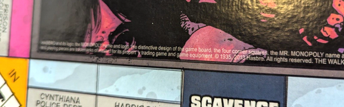 Monopoly The Walking Dead 2013 Game Board Only Hasbro - Picture 11 of 11