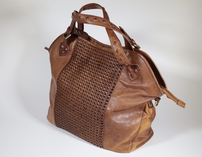 Marquis Braided Leather Bag 
