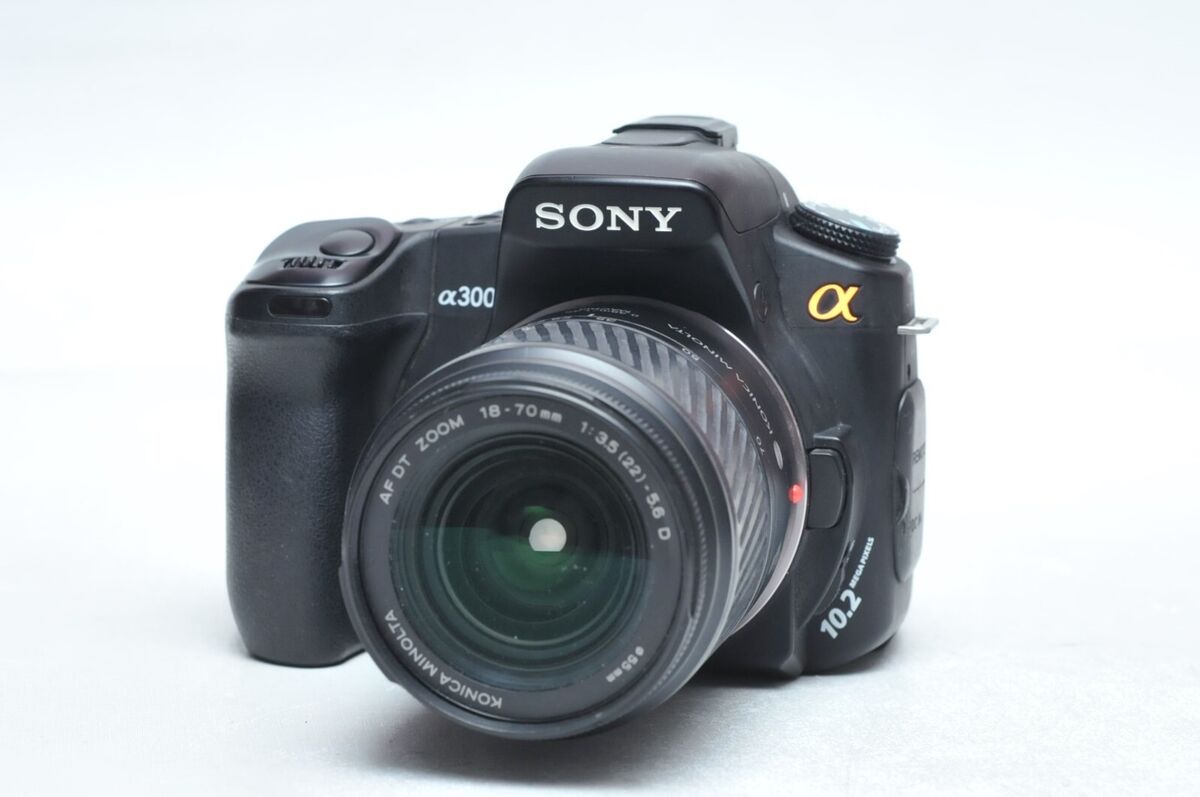 Sony Alpha A300 Digital SLR Camera W/18-70mm AF Lens | eBay Sony Alpha A300 Digital SLR Camera W/18-70mm AF Lens | eBay