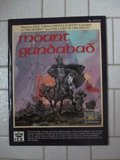 Mount Gundabad + Map - Mers Merp Middle Earth Rolemaster Lord Rings