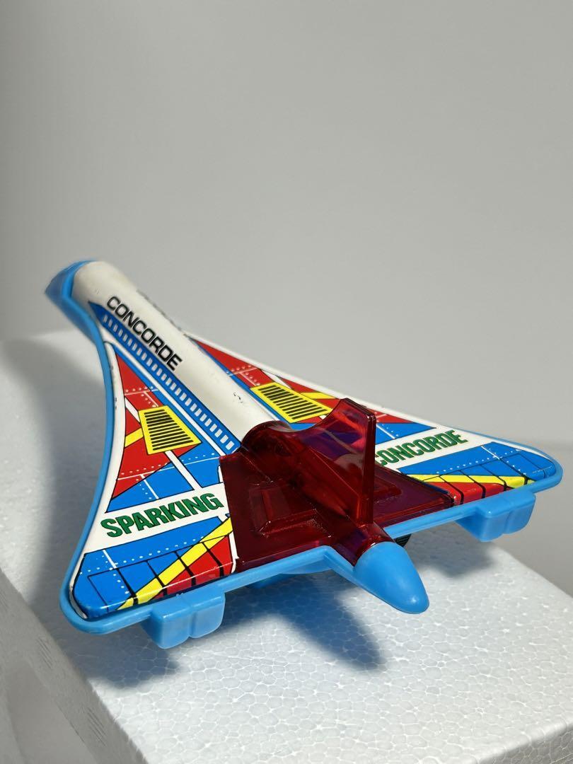 TDF ミニチュアロケットと戦闘機セット Vintage Airplane Douglas NAVY Sky Rocket Tin Toy Plane HTC