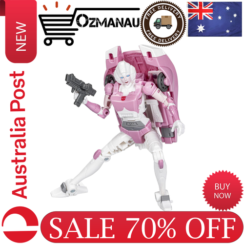 Transformers Studio Series 86-16 Arcee Deluxe: Figura 11,4 Cm Da The Movie, 2 Modalità
