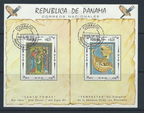 Panama Stamps Paintings 1968 Souvenir Sheet - Picture 1 of 1