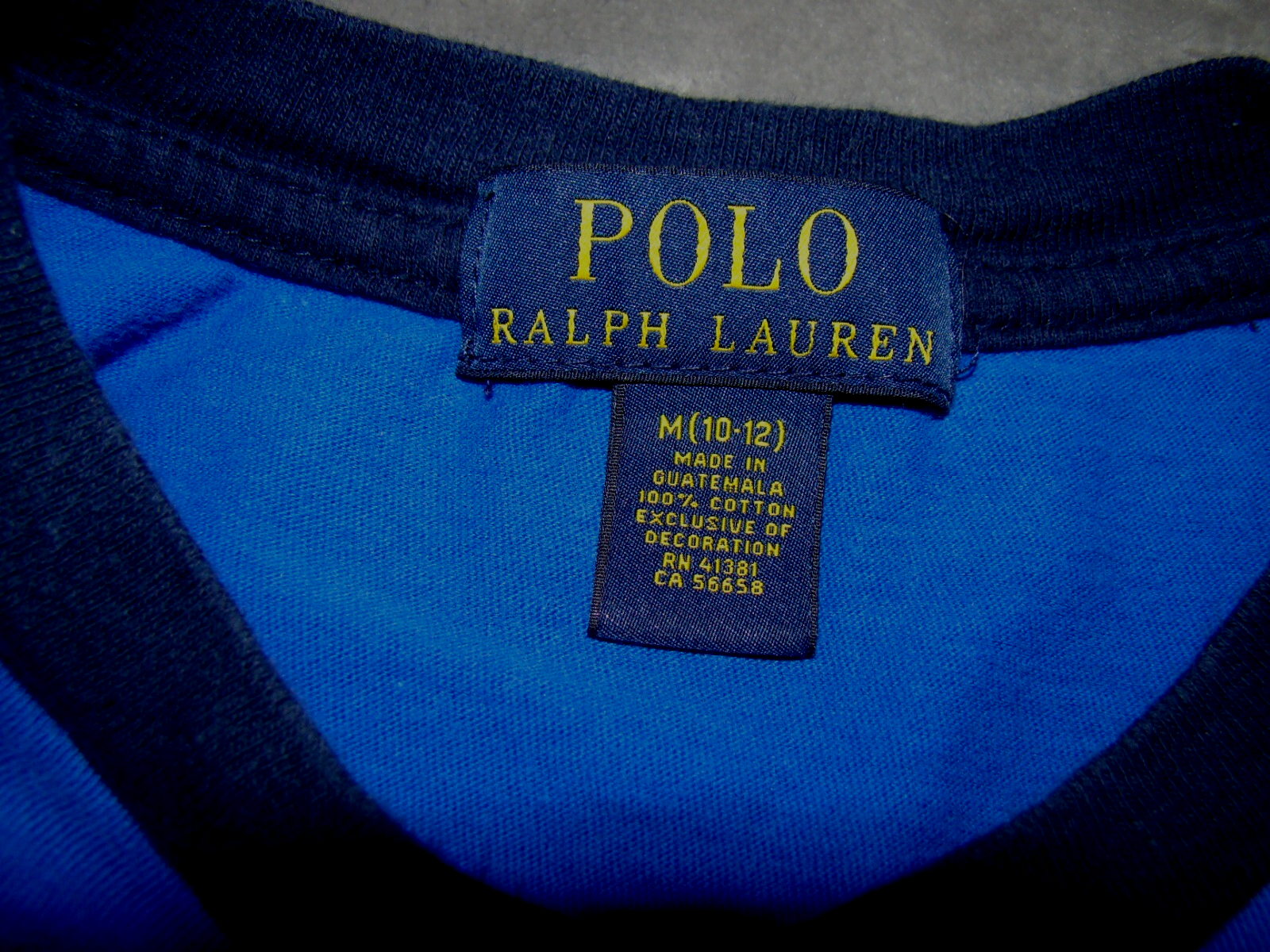 FILA Polo Ralph Lauren ragazzo M 10 12 canottaggio teschi VIII crest maglietta manica corta
