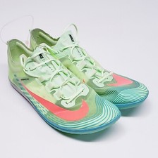 NEW-Nike Zoom Victory 5 XC Green  Hyper Orange Men  s-SZ 14-Cross Country Spikes