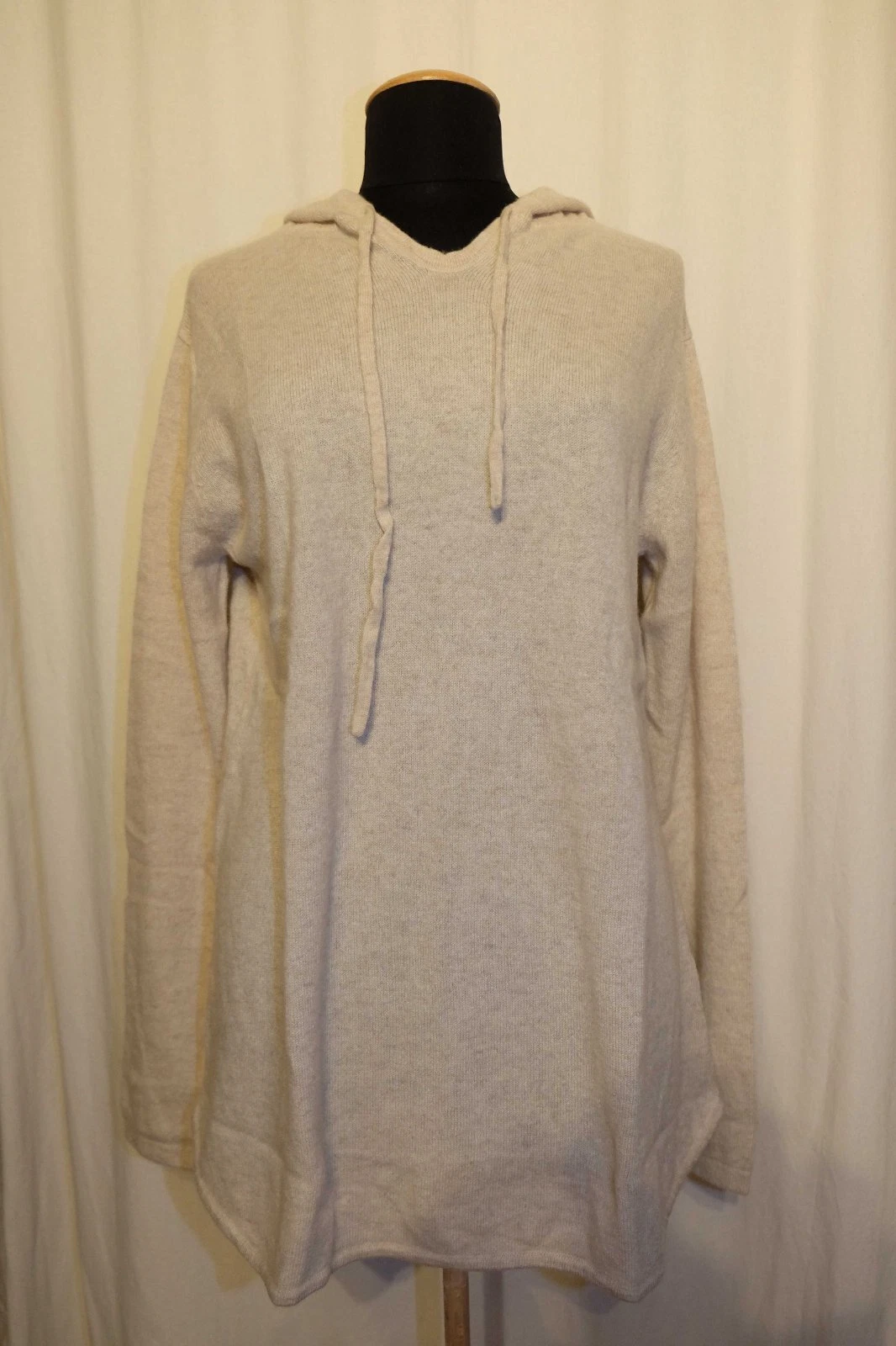 OFF WHITE CUORE DI GEMELLI ♥♥ felpa con cappuccio mega morbida felpa con cappuccio 100% cashmere cashmere NUOVO