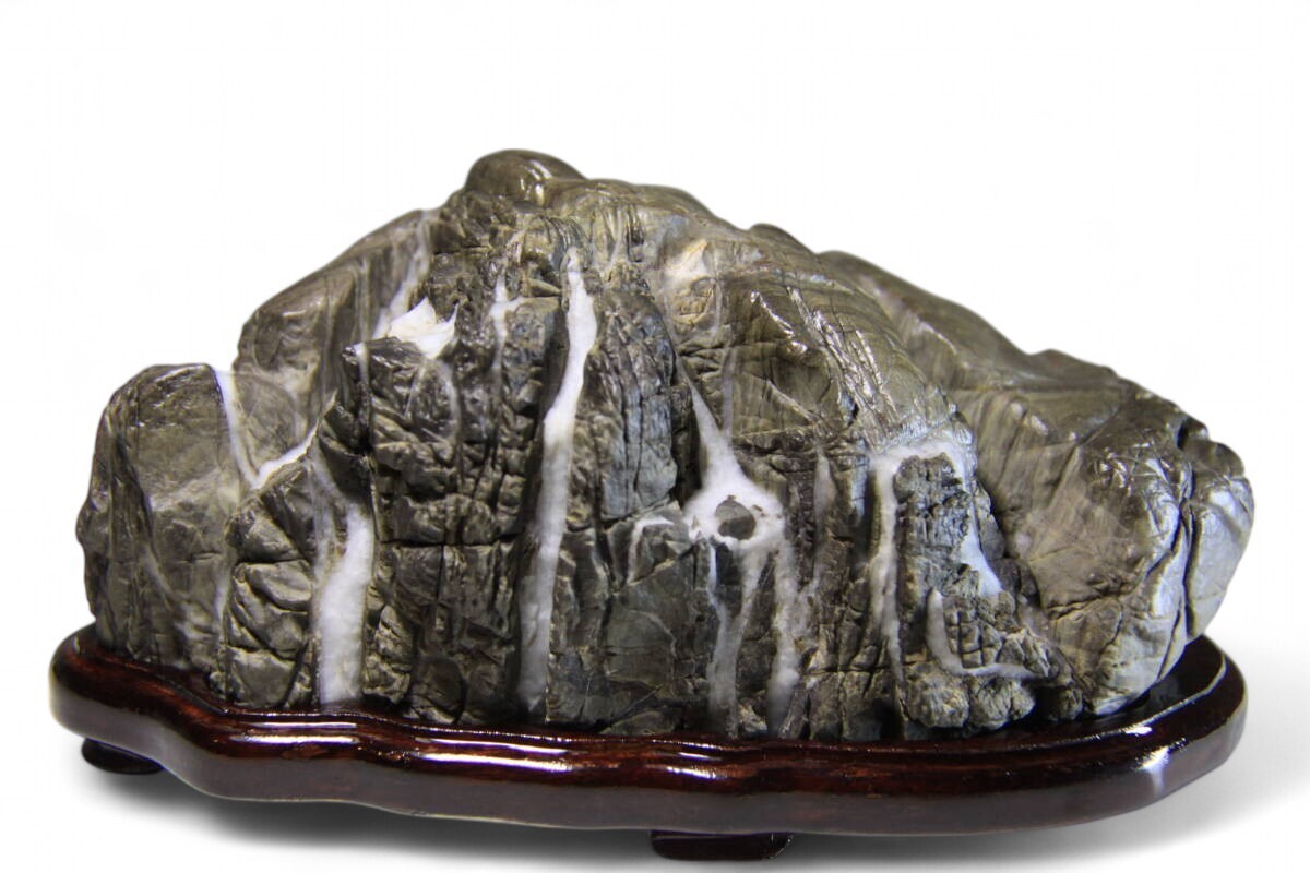 Suiseki Viewing Stone Bonsai ornamental stones rock Abekawa Stone