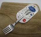 sanrio Hello kitty stainless  fork 13cm Made in JAPAN