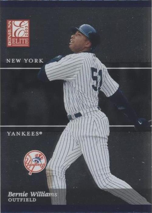 2003 Donruss Elite - Bernie Williams #45 - 1 of 1